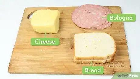 Image titled Make a Bologna Sandwich Step 1