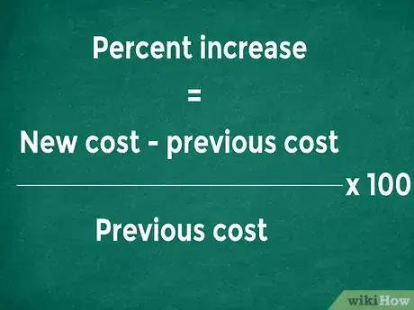 Image titled Calculate Cost Increase Percentage Step 5