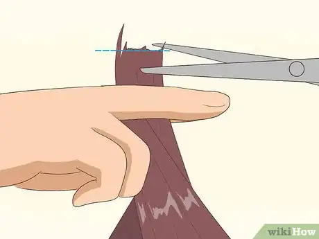 Image titled Cut Your Own Long Hair Step 17