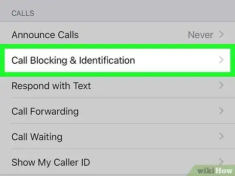 Image titled See Blocked Contacts on iPhone Step 3