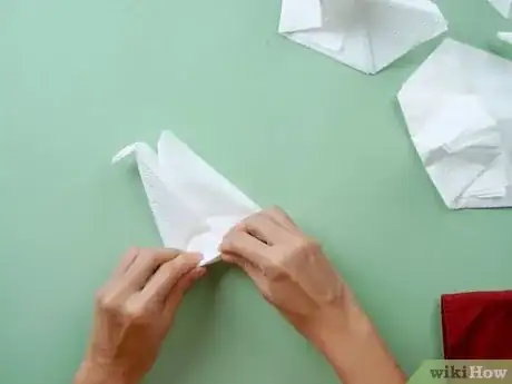 Image titled Fold a Napkin Into a Swan Step 14