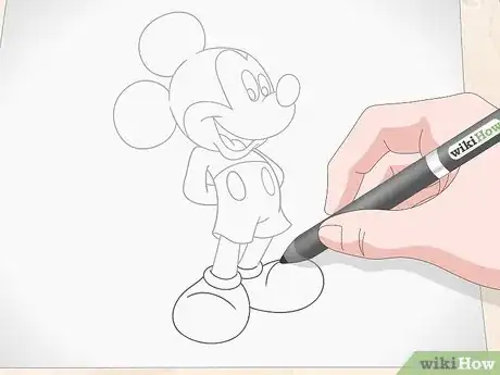 Image titled Draw Mickey Mouse Step 28