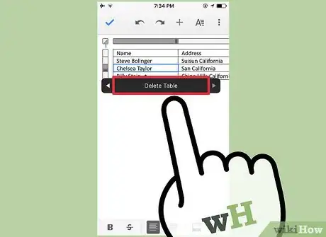 Image titled Delete a Table in Google Docs Step 14