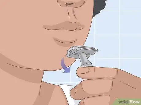 Image titled Shave Your Face Without Getting Bumps Step 9