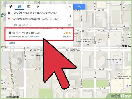 Image titled Get Walking Directions on Google Maps Step 5