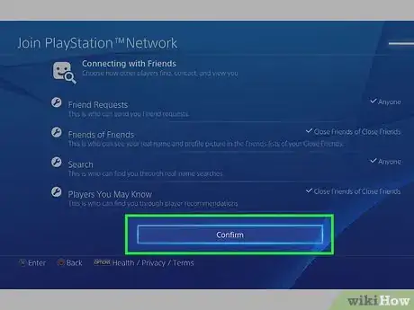 Image titled Sign Up for PlayStation Network Step 8