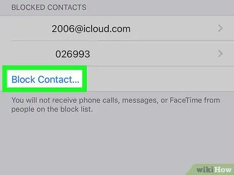 Image titled See Blocked Contacts on iPhone Step 4