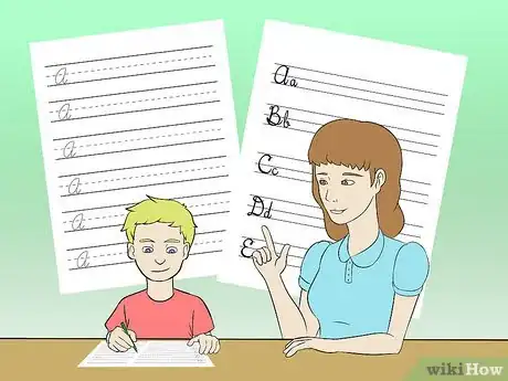 Image titled Teach a Child to Write in Cursive Step 2