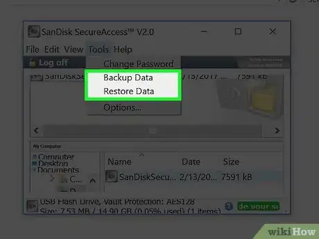 Image titled Protect Files on a Sandisk USB Flash Drive with Sandisk Secureaccess in Windows Step 10