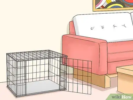 Image titled Crate Train a Puppy During the Day Step 10