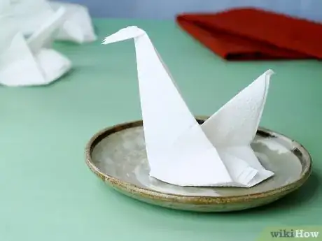 Image titled Fold a Napkin Into a Swan Step 16