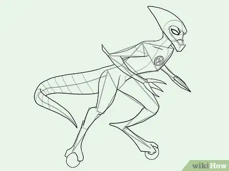 Image titled Draw Ben 10 Aliens Step 12