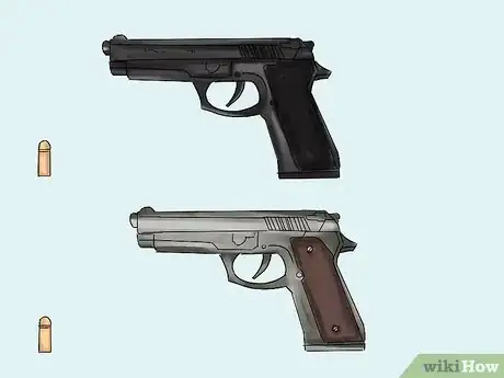 Image titled Dual Wield Pistols (Handguns) Step 1