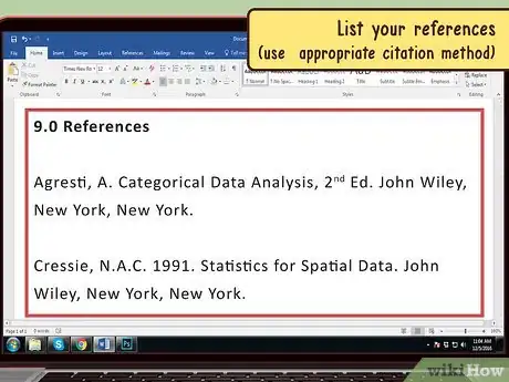 Image titled Write a Statistical Report Step 13