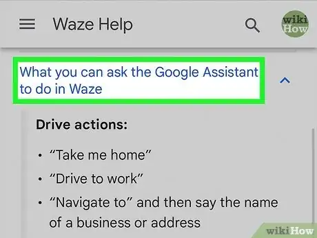 Image titled Enable Voice Commands in Waze Step 18