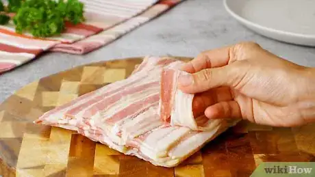 Image titled Cook Frozen Bacon Step 1