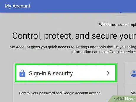 Image titled Set up 2 Step Verification in Gmail Step 2