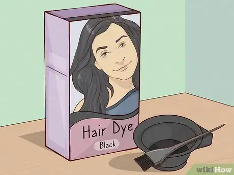 Image titled Dye Brown Hair Black Step 1