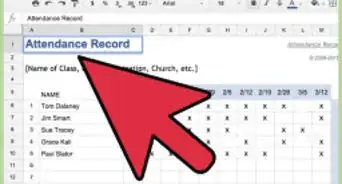 Make a Signup Sheet on Google Docs