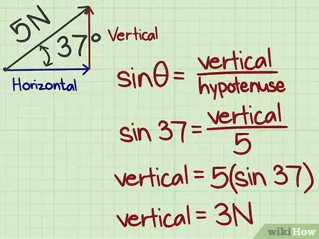 Image titled Resolve a Vector Into Components Step 8