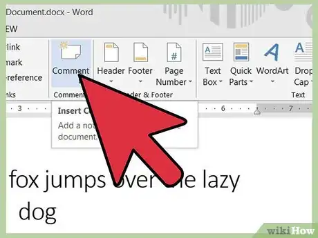 Image titled Use Comment Boxes in Microsoft Word Step 4