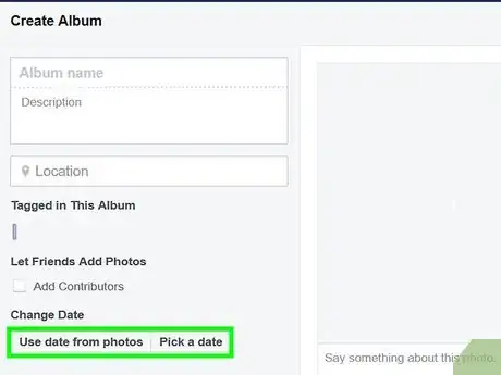 Image titled Create a Photo Album on Facebook Step 21