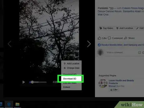 Image titled Save Facebook Videos Step 3