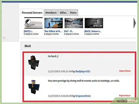 Image titled Get a High Rank in a Group on Roblox Step 3