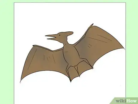 Image titled Draw a Pterodactyl Step 6