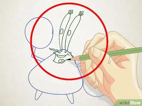 Image titled Draw Mr. Krabs from SpongeBob SquarePants Step 11