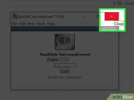 Image titled Protect Files on a Sandisk USB Flash Drive with Sandisk Secureaccess in Windows Step 12