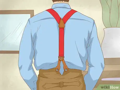 Image titled Put on Suspenders Step 1