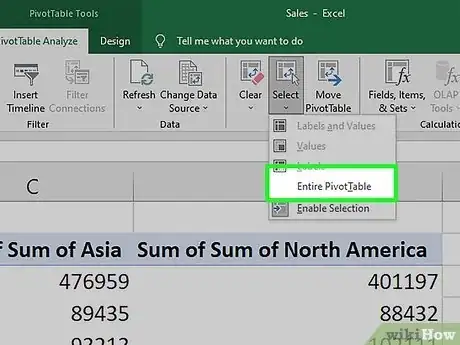 Image titled Delete a Pivot Table Step 4