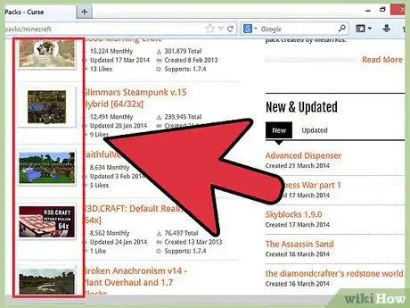 Image titled Download a Texture Pack in Minecraft Step 2