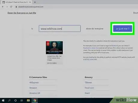 Image titled Fix if You Can't Access a Particular Website Step 1