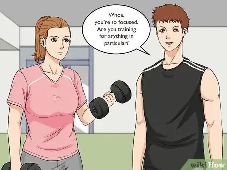 Image titled Talk to a Girl at the Gym Step 7