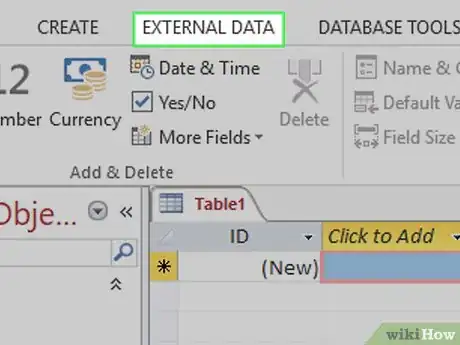 Image titled Create a Database from an Excel Spreadsheet Step 4