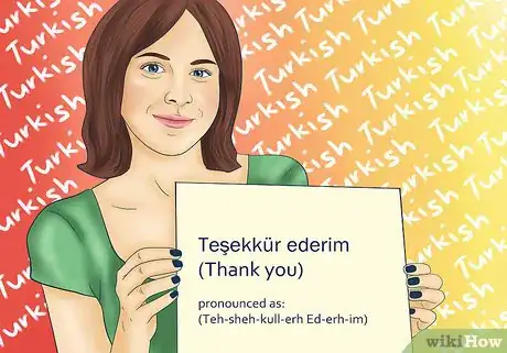 Image titled Say Thank You in Turkish Step 1