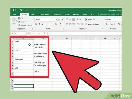 Image titled Do a Break Even Chart in Excel Step 15