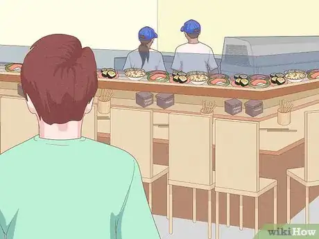 Image titled Eat Conveyor Belt Sushi Step 1