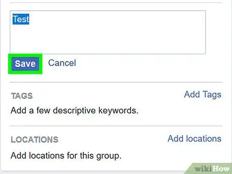 Image titled Edit a Group Description on Facebook on a PC or Mac Step 7