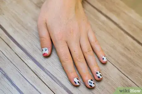 Image titled Do Cow Nail Art Step 9