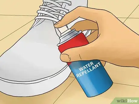 Image titled Keep White Sneakers Clean Step 1