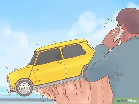 Image titled Get out of a Car That's Hanging over a Cliff Step 13