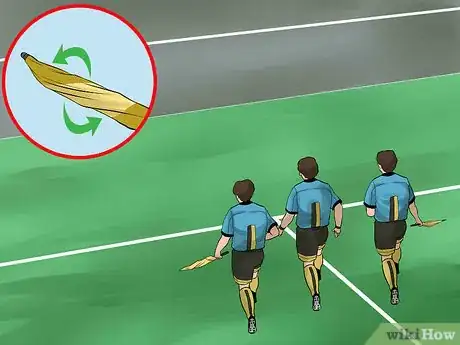 Image titled Signal and Position Yourself As an Assistant Referee in Soccer Step 19