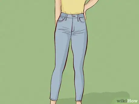 Image titled Prevent Skinny Jeans from Stretching Step 1