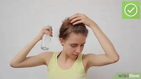 Image titled Do a Messy Bun (for Curly Hair) Step 17