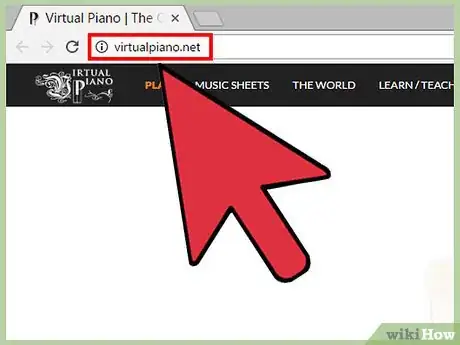 Image titled Play the Piano Online Step 1