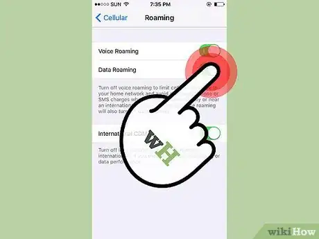 Image titled Check Your Roaming Data Usage on an iPhone Step 7