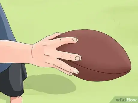 Image titled Kick a Good Drop Punt in Football Step 4